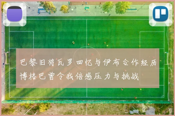 巴黎旧将瓦罗回忆与伊布合作经历博格巴曾令我倍感压力与挑战